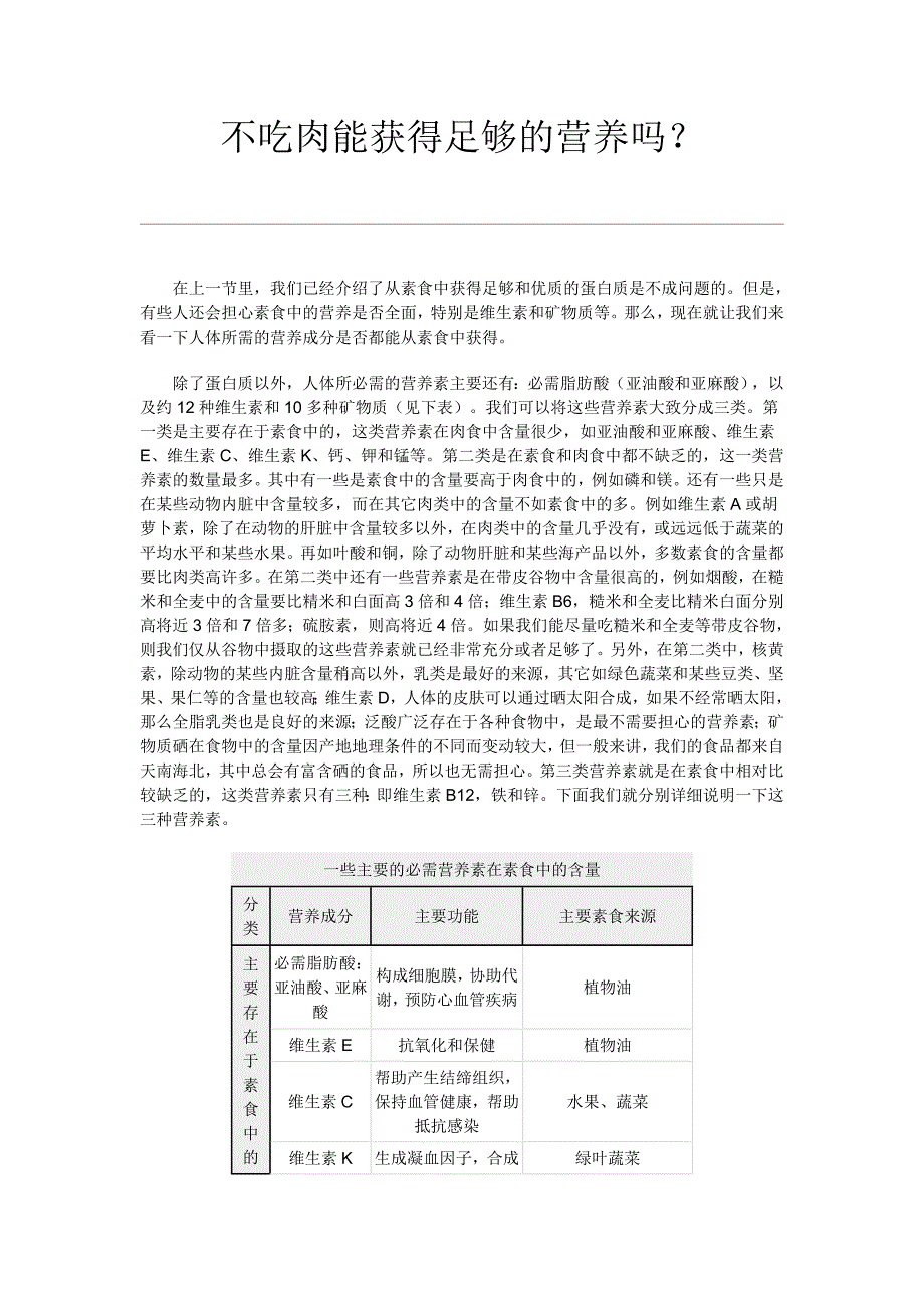 不吃肉能获得足够的营养吗_第1页