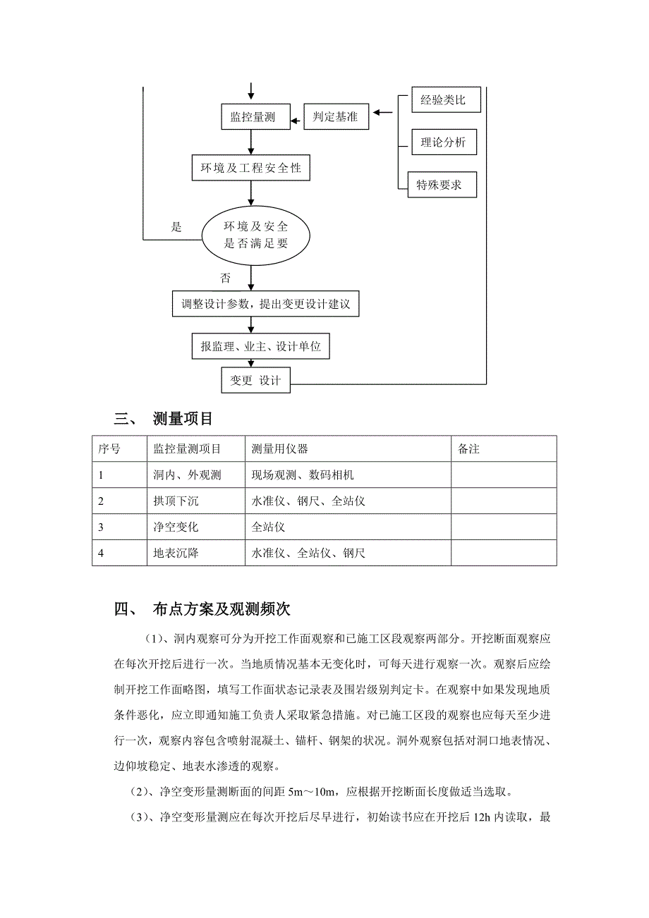 隧道监控量测沉降观测系统方案_第2页