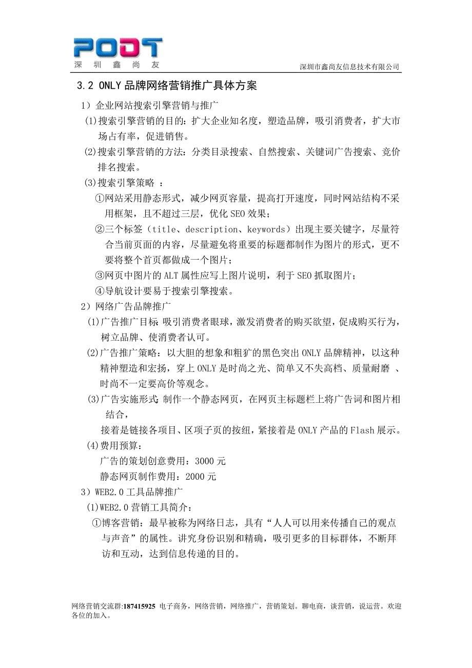 品牌网络营销推广方案_第5页