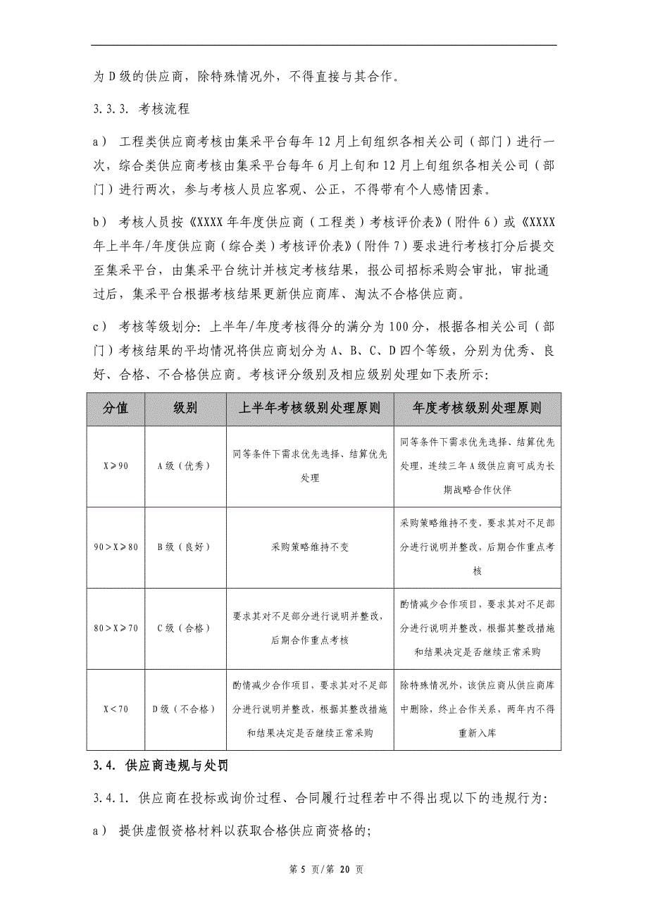 供应商管理办法2015_第5页