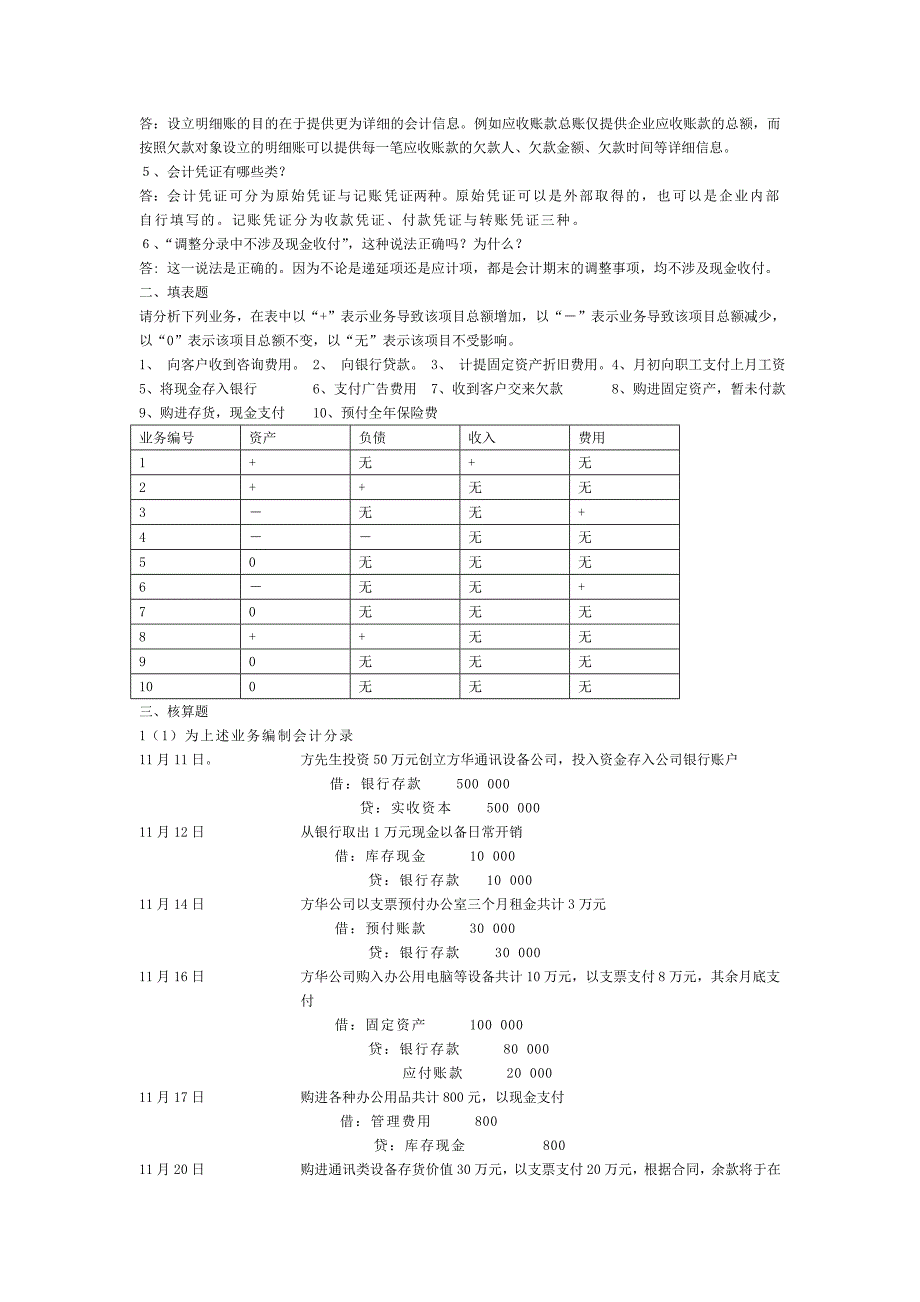 会计学习题解答完整版_第2页