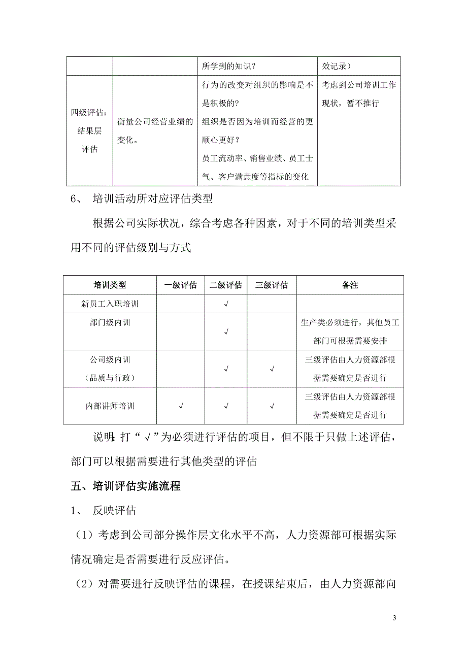 培训评估管理制度_第3页