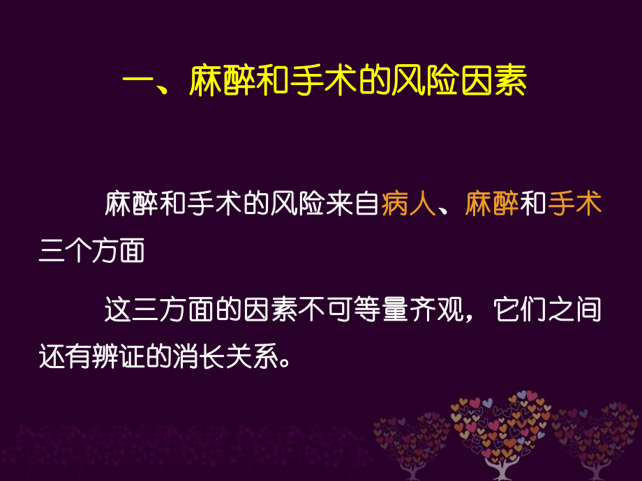 麻醉前准备与风险评估给非麻醉专业讲课用_第3页