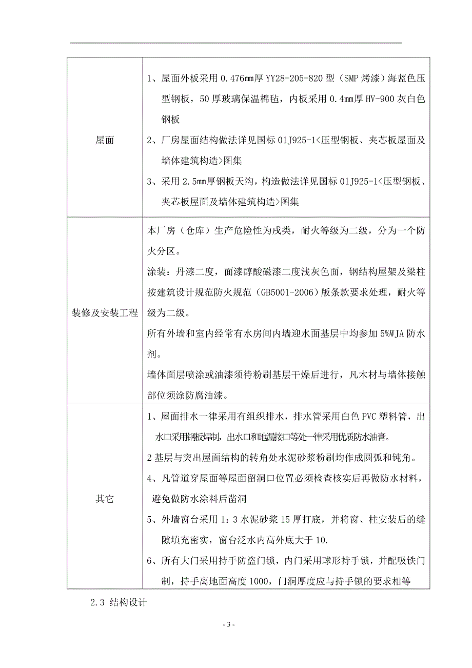 钢结构厂房(轻钢厂房)专项施工方案_第4页