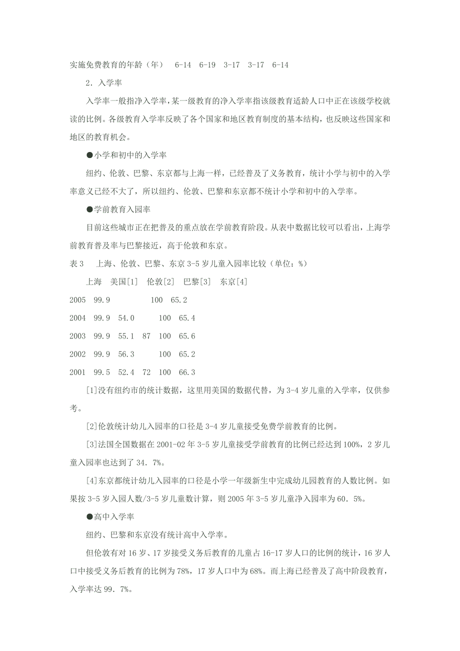 国际大都市基础教育发展指标比较研究_第2页