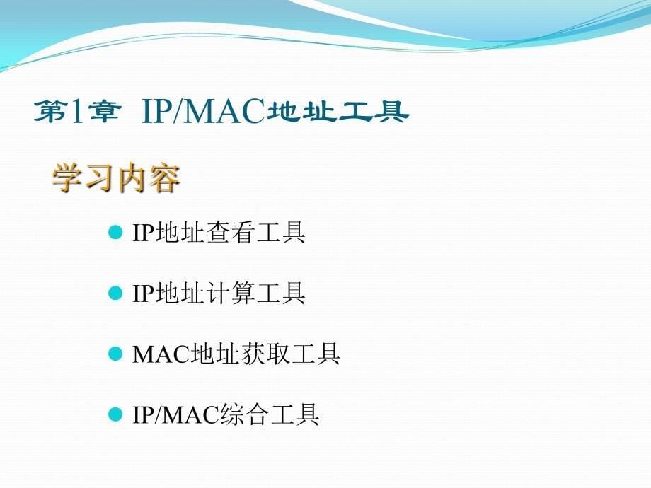 网络管理之ip-mac地址工具_第5页