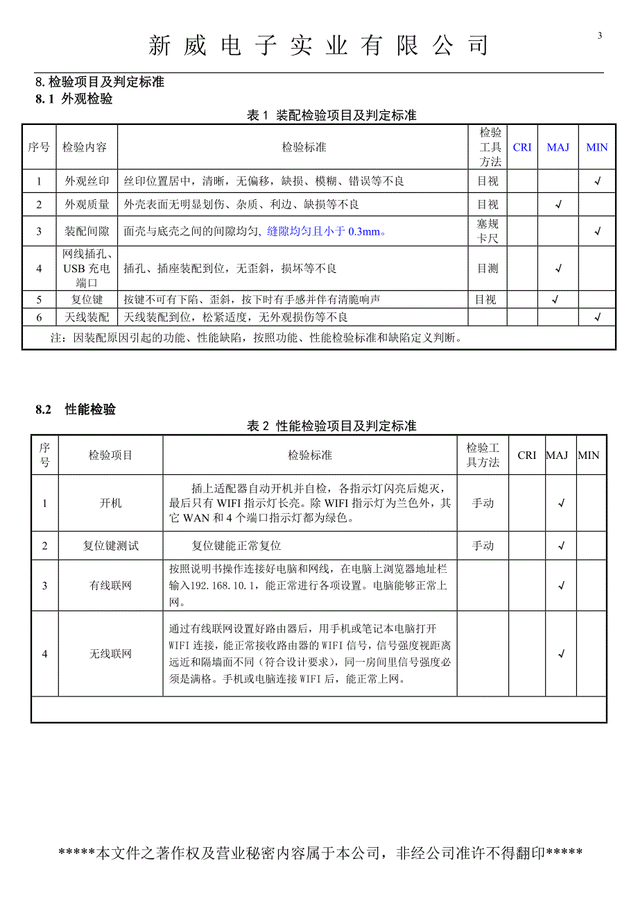 路由器成品检验规范 2_第3页