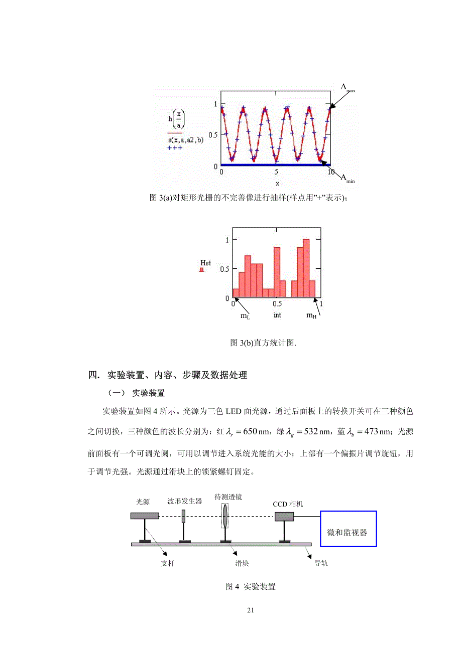 光学传递函数的测量实验_第4页