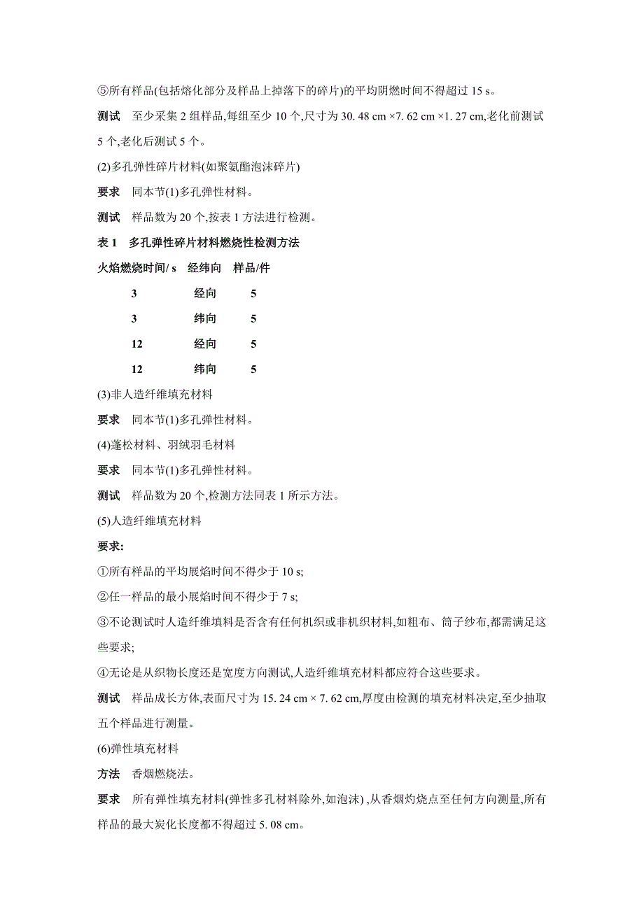 国内外家用纺织品燃烧性技术法规的比较_第3页