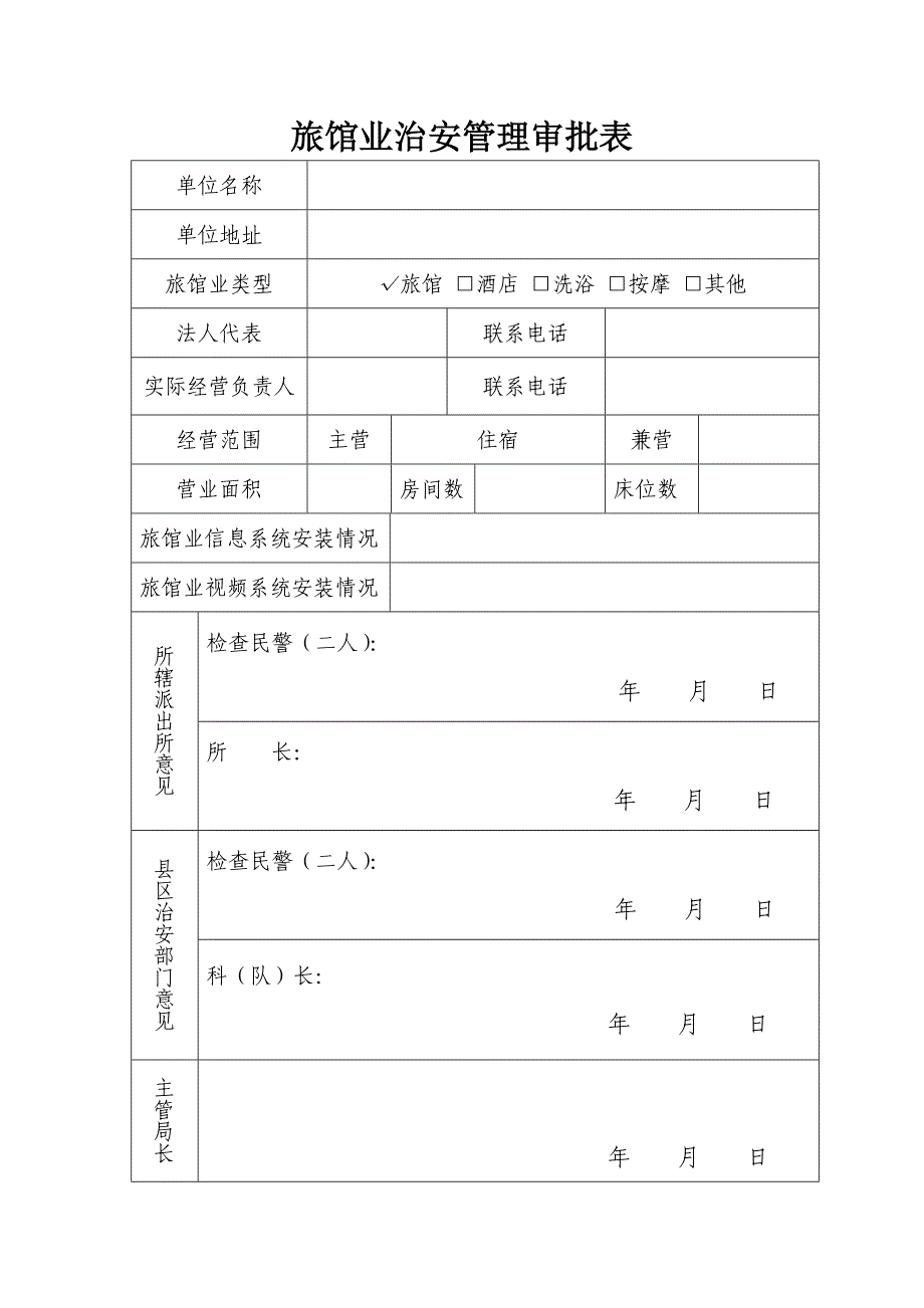 旅馆业治安管理审批表_第3页