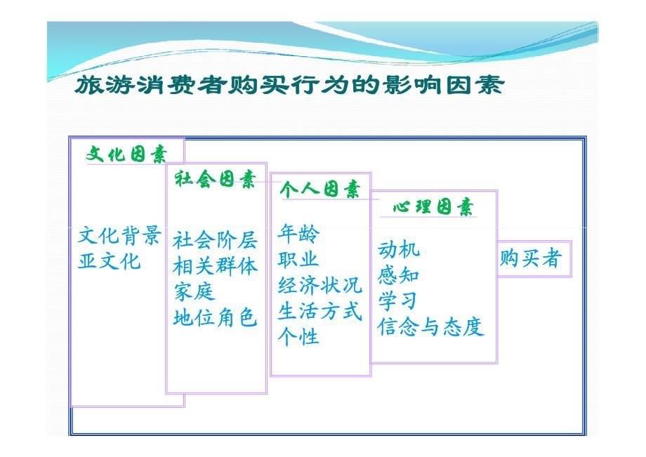 消费者行为 旅游市场营销课件_第5页