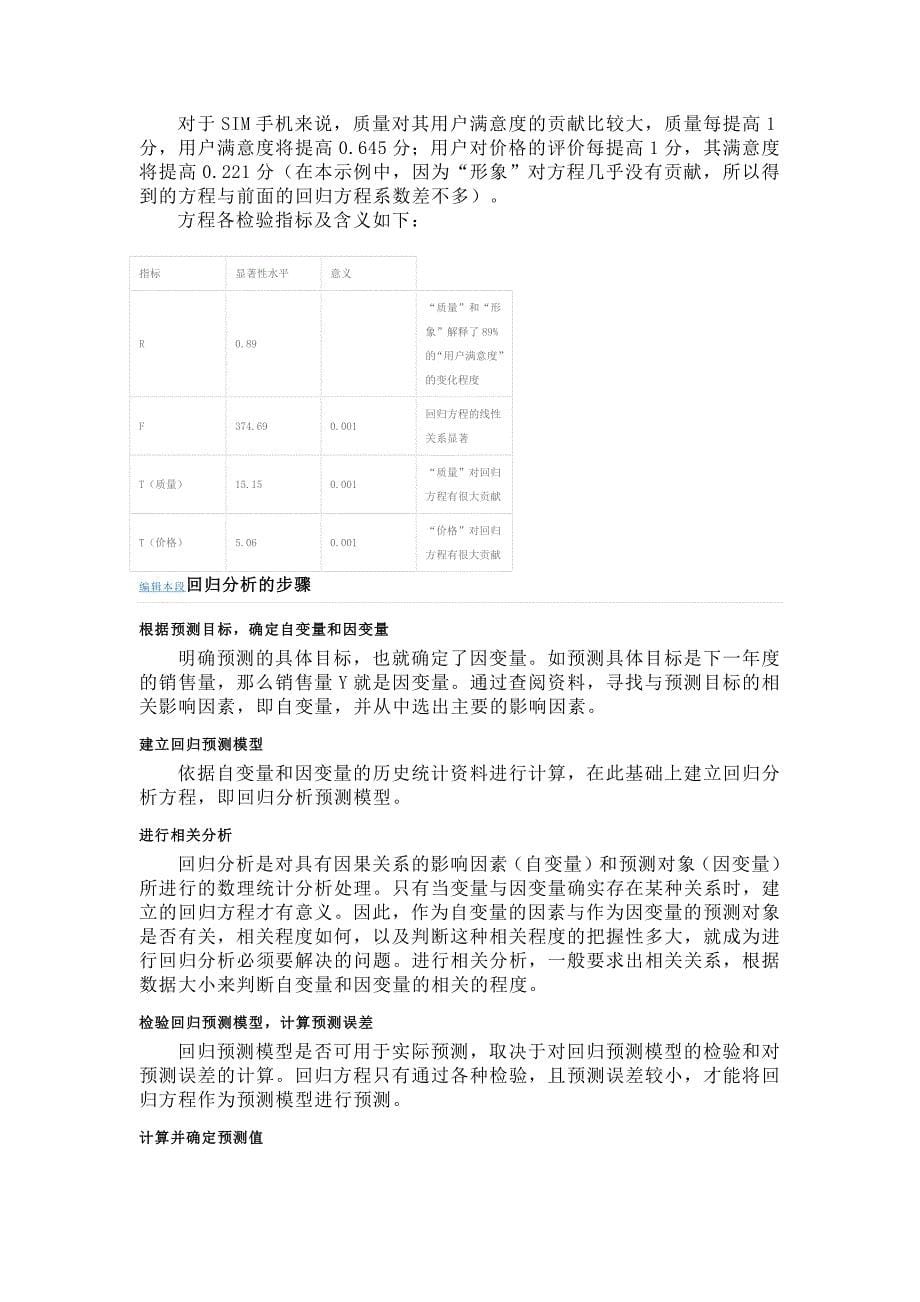 回归分析开题报告_第5页