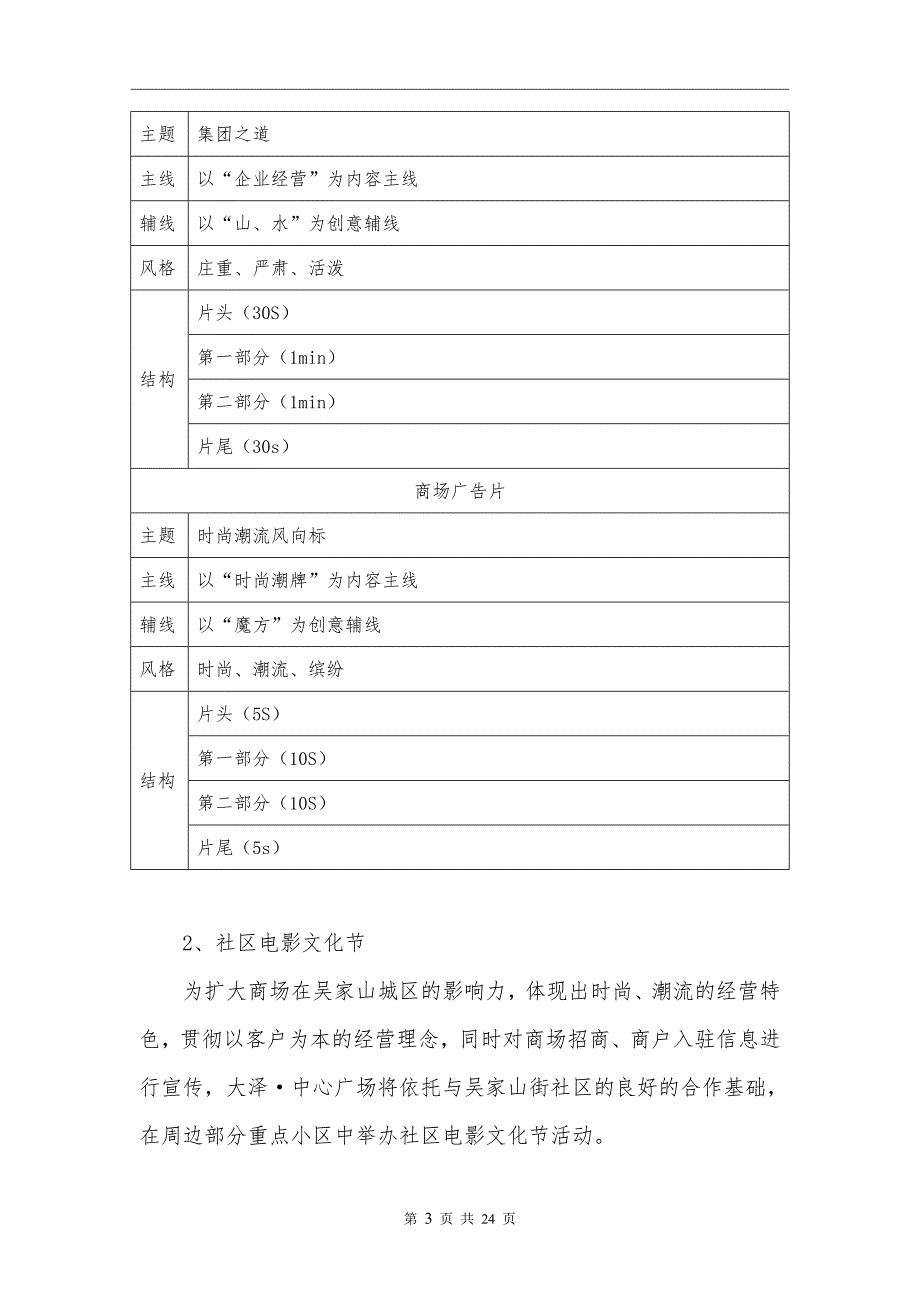 购物中心开业推广方案_第3页