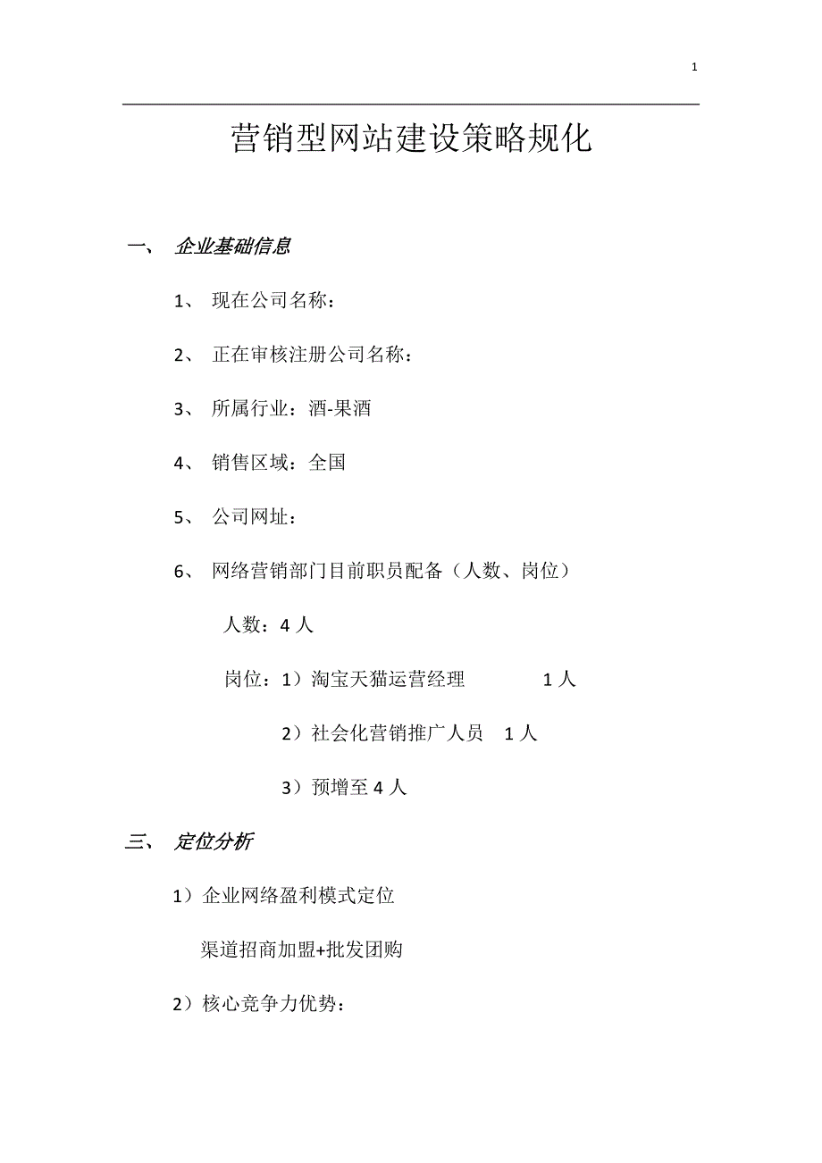 营销型网站建设策略规化_第1页