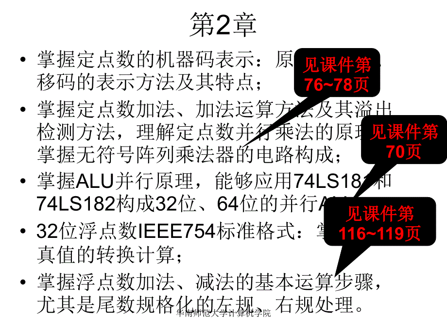 计算机组成原理期末考试复习大纲_第3页