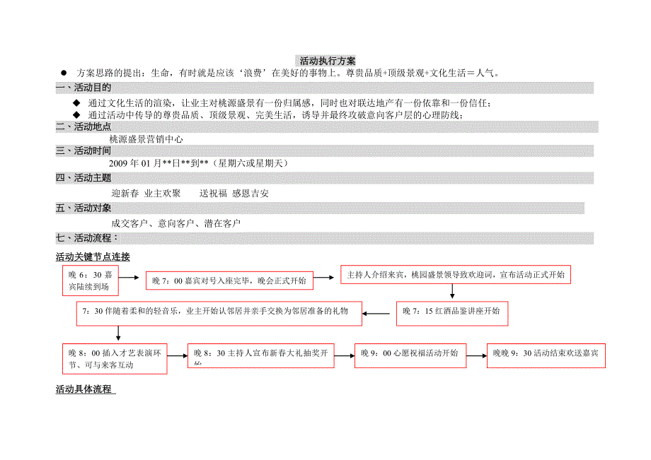 一期活动执行方案_第1页