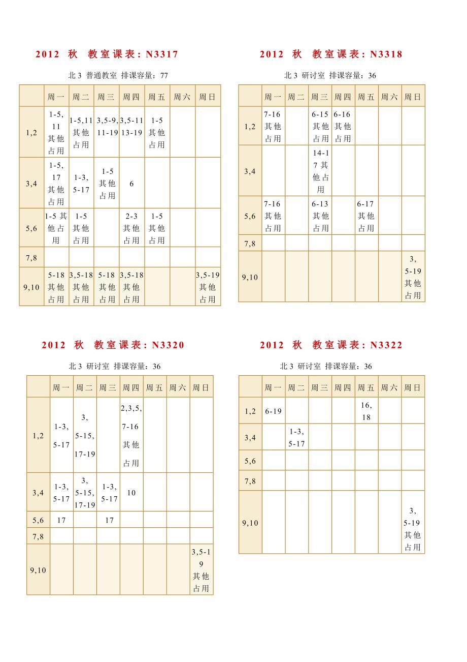 生技3班制作课表_第4页