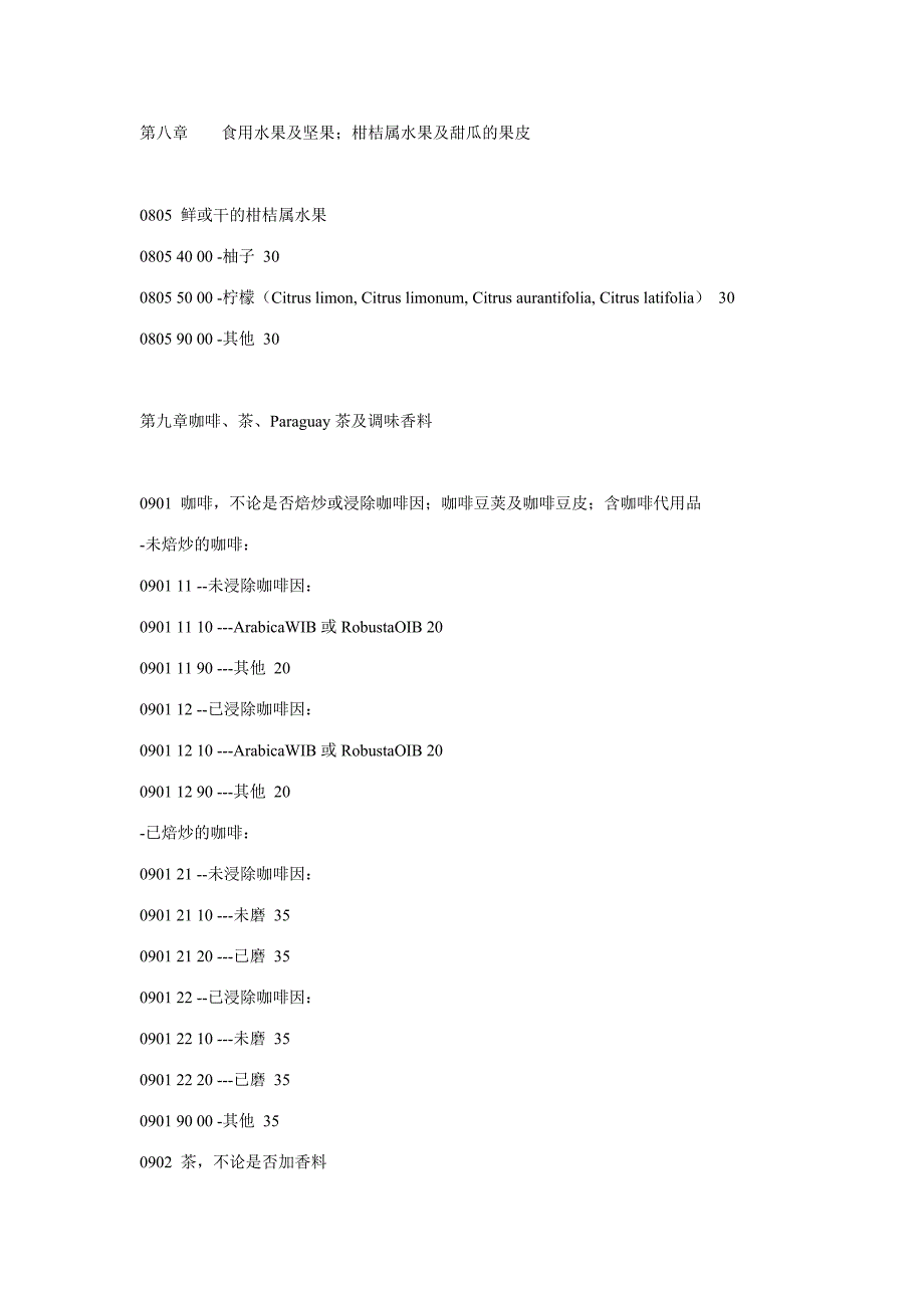 越南公布特别优惠进口商品目录及税率_第3页