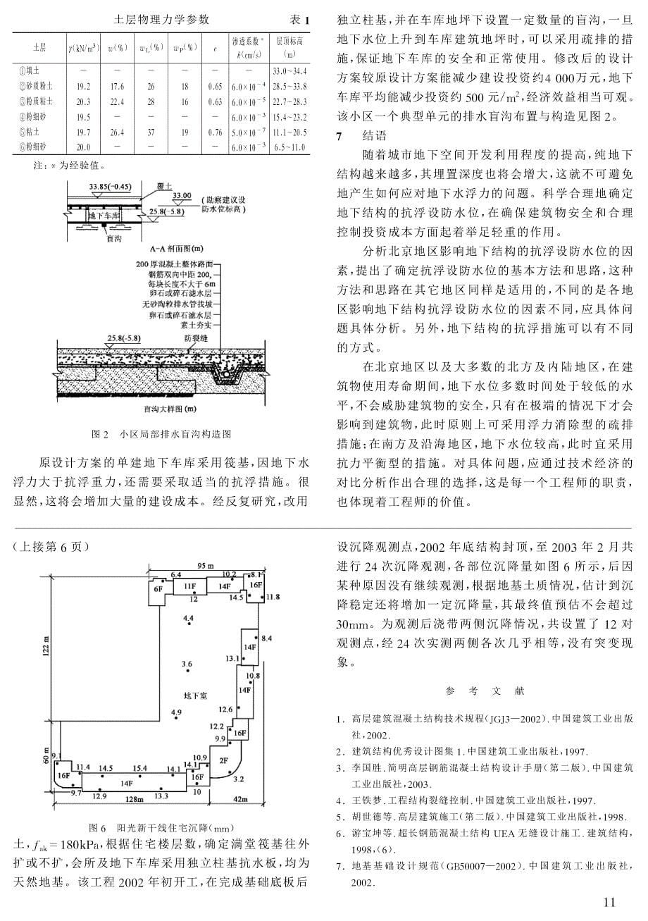 高层主楼与裙房或地下车库之间的基础设计_第5页