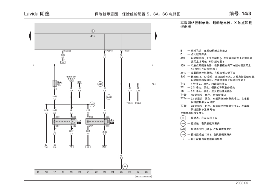 上海大众朗逸电路图 2008_第3页