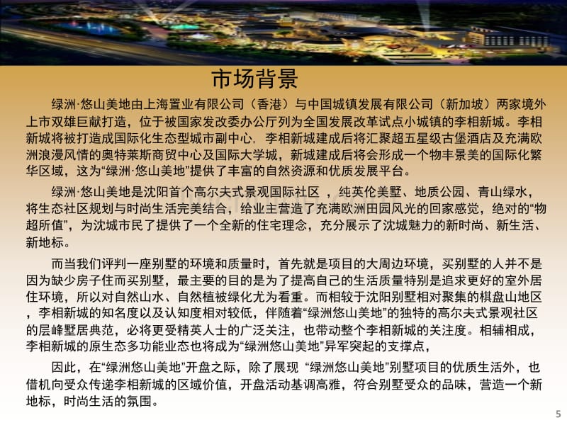 绿洲悠山美地产项目开盘方案_第5页