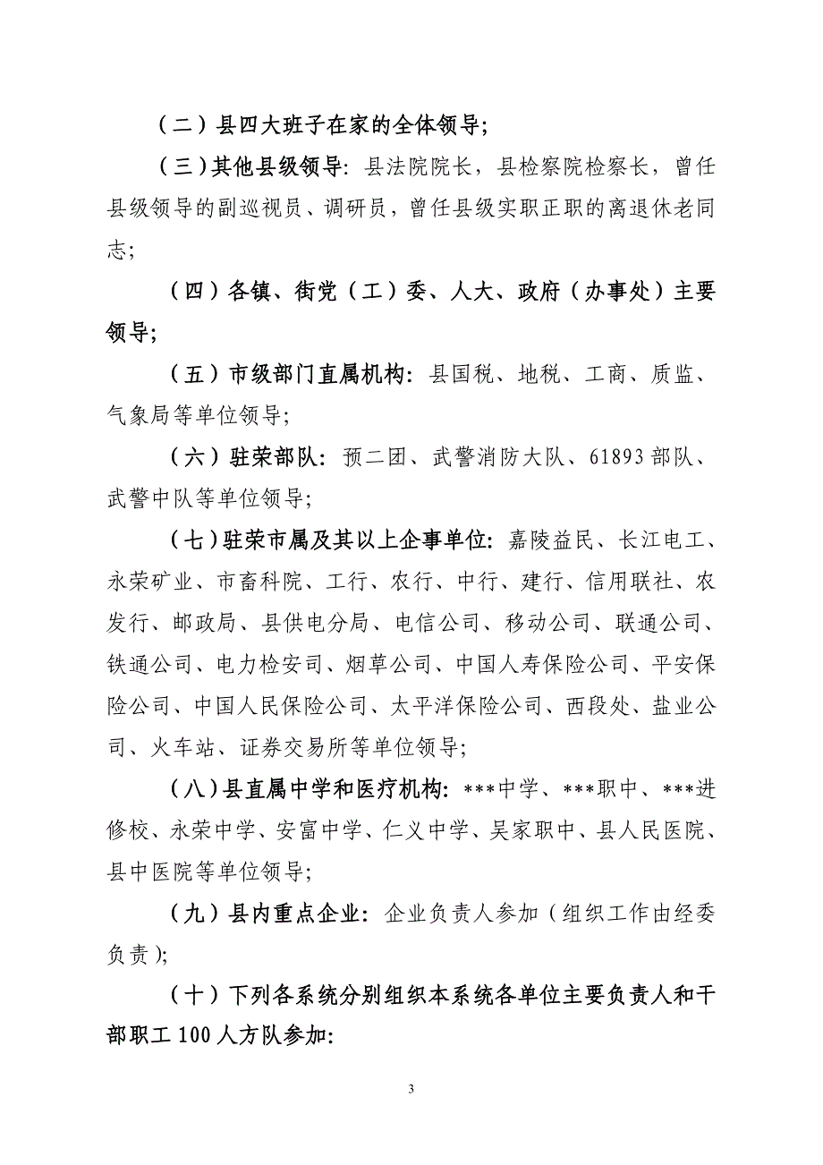 通车典礼筹备方案请示_第3页