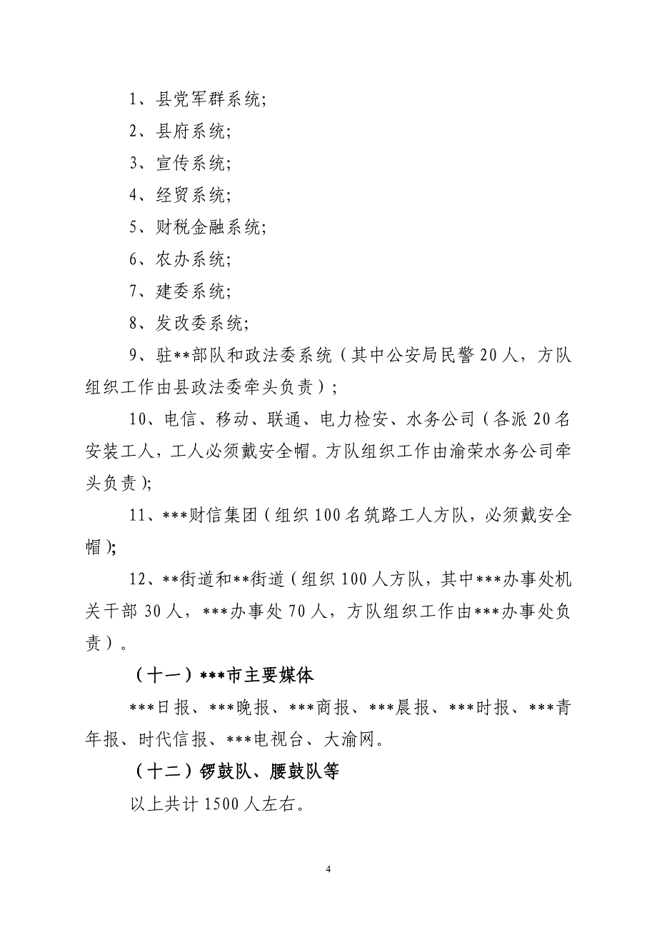 通车典礼筹备方案请示_第4页