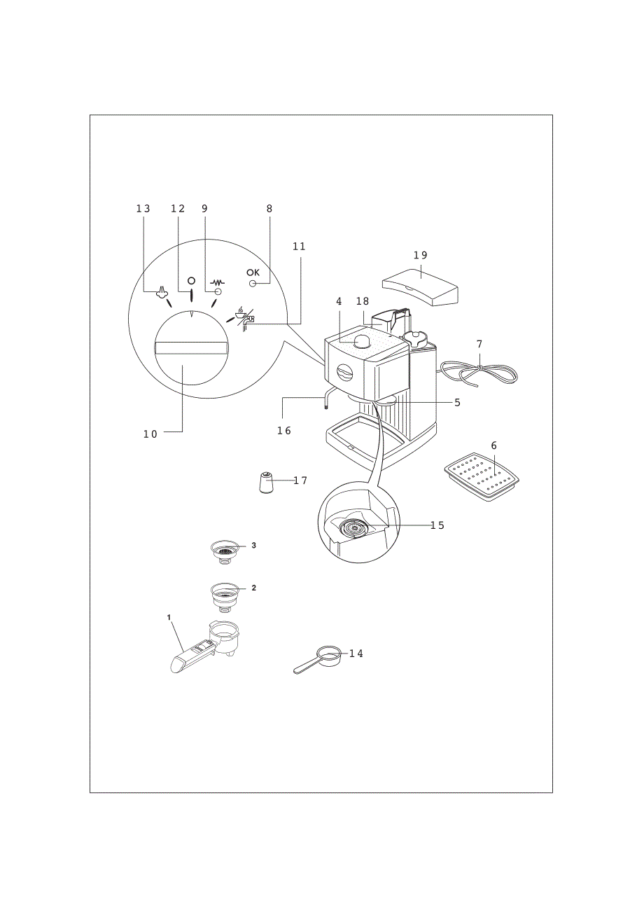 德龙ec155咖啡机使用说明_第2页