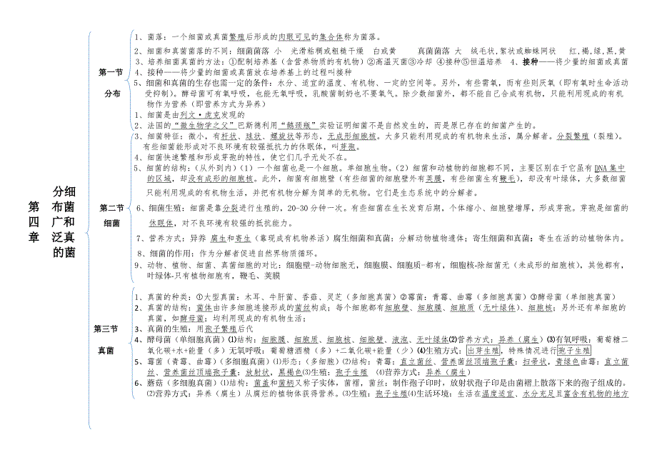 八年级生物上册复习资料_第4页