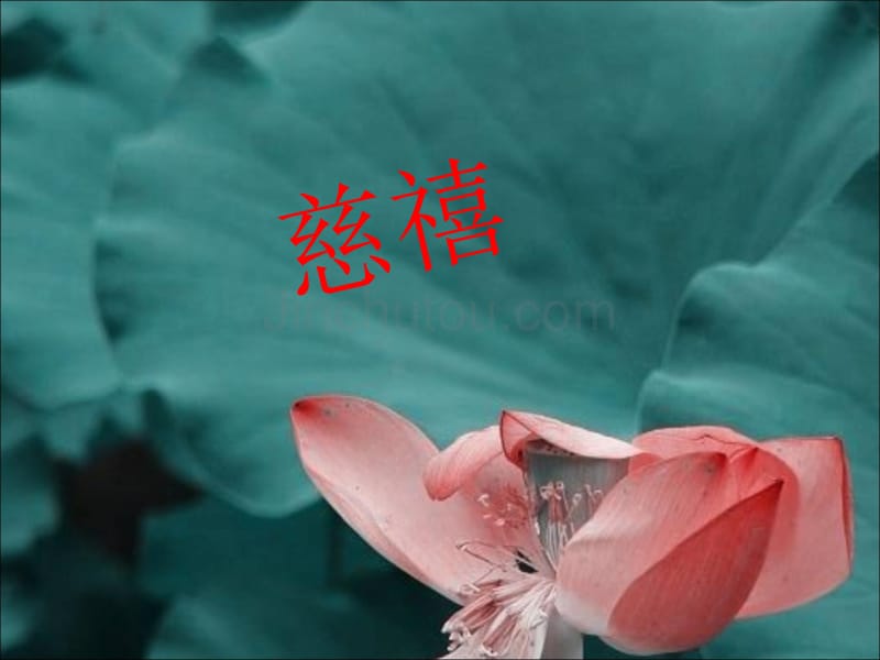 慈禧(近代史ppt)_第1页