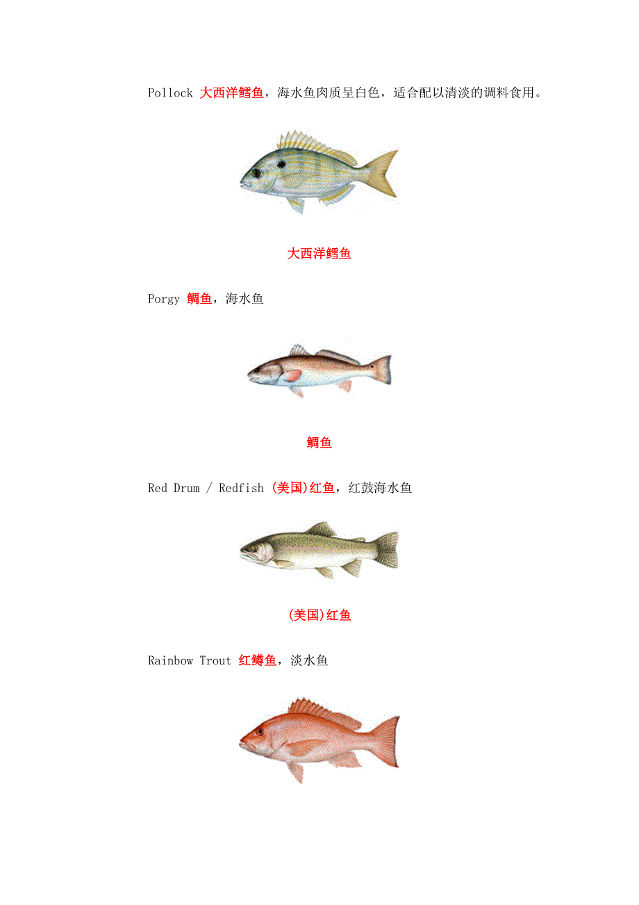 教你认识各种鱼_第2页