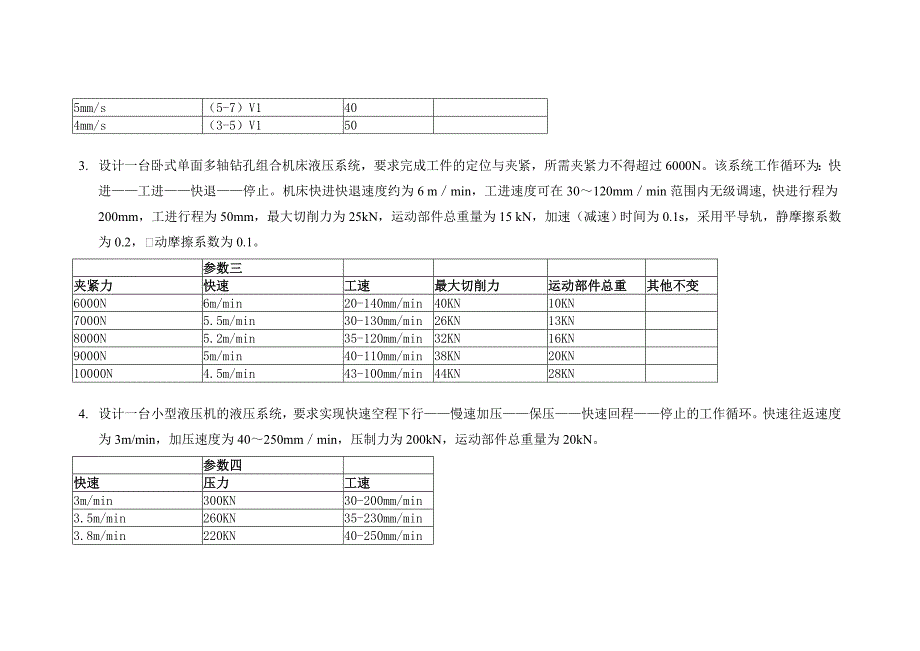 液压传动设计题目_第2页