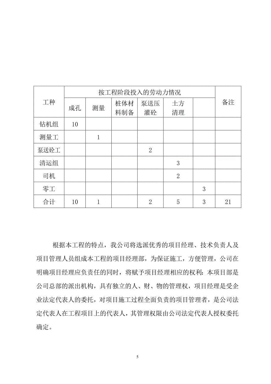 cfg(水泥粉煤灰碎石桩)施工方案_第5页