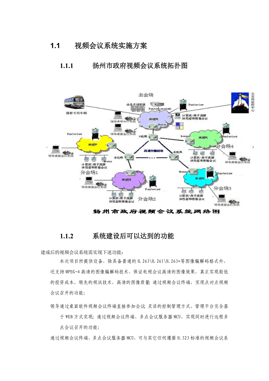 视频会议系统实施方案_第1页