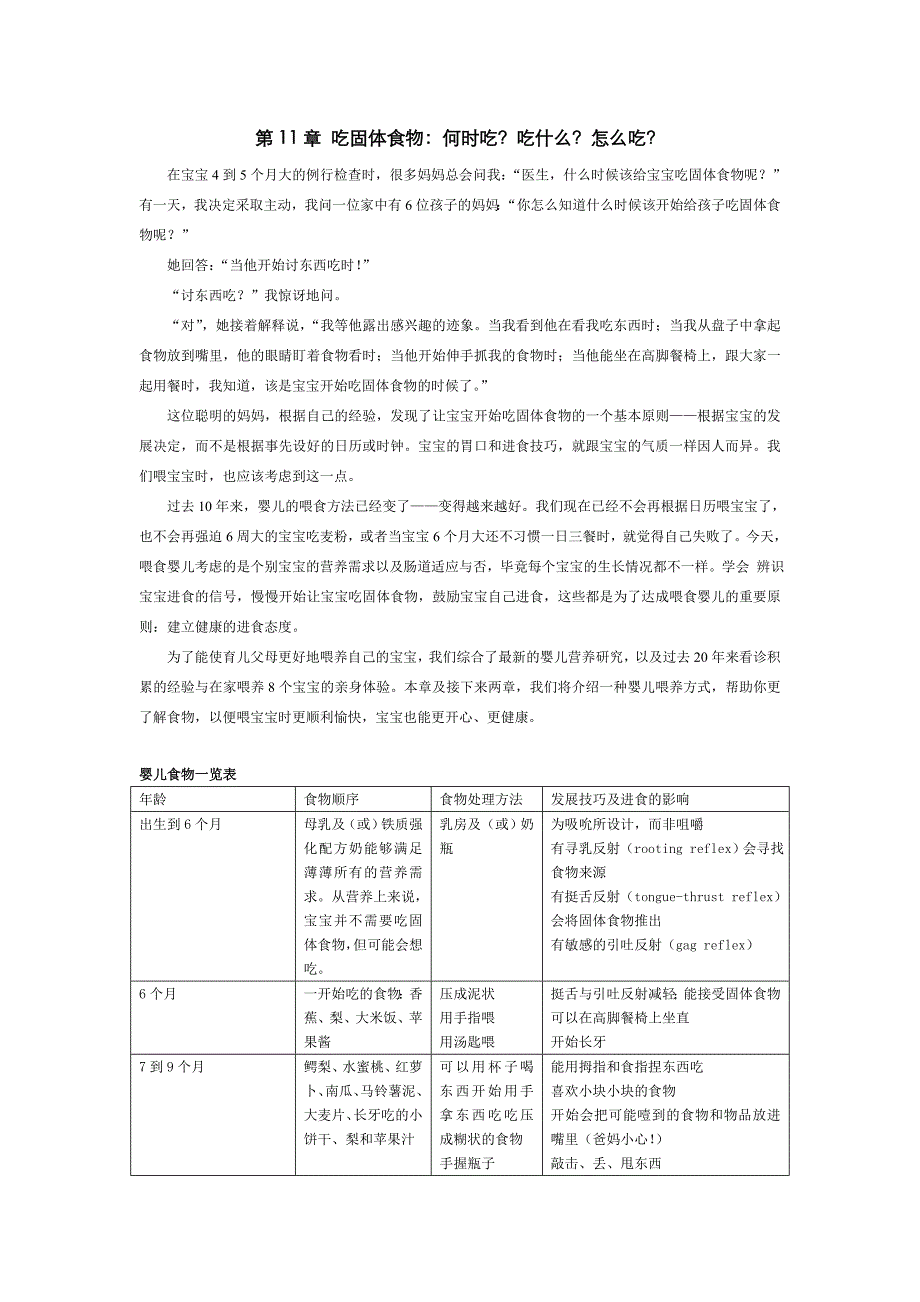 固体食物：何时吃？吃什么？怎么吃？_第1页