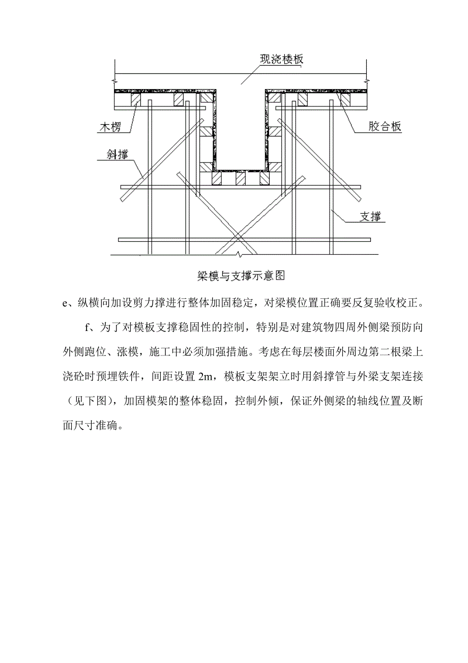 模板施工方案()_第4页