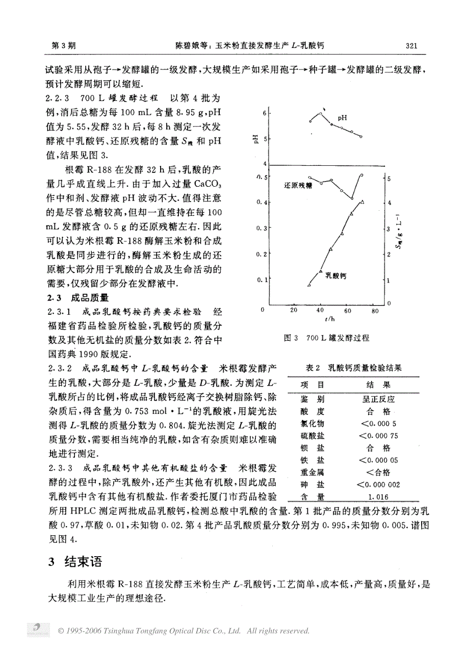 玉米粉直接发酵生产l-乳酸钙_第4页