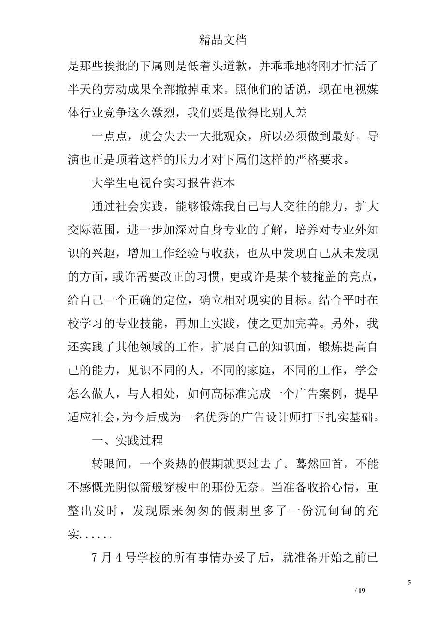 大学生电视台实习总结范文精选 _第5页