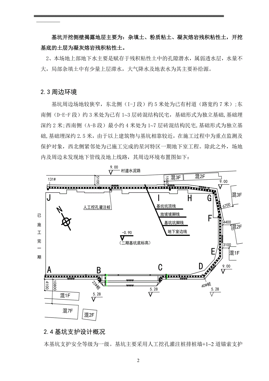 基坑施工方案 - 副本_第2页