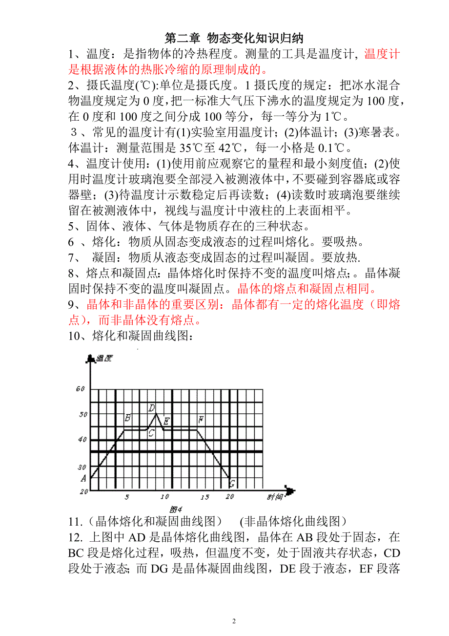 ()物理知识点总结初中部分_第2页