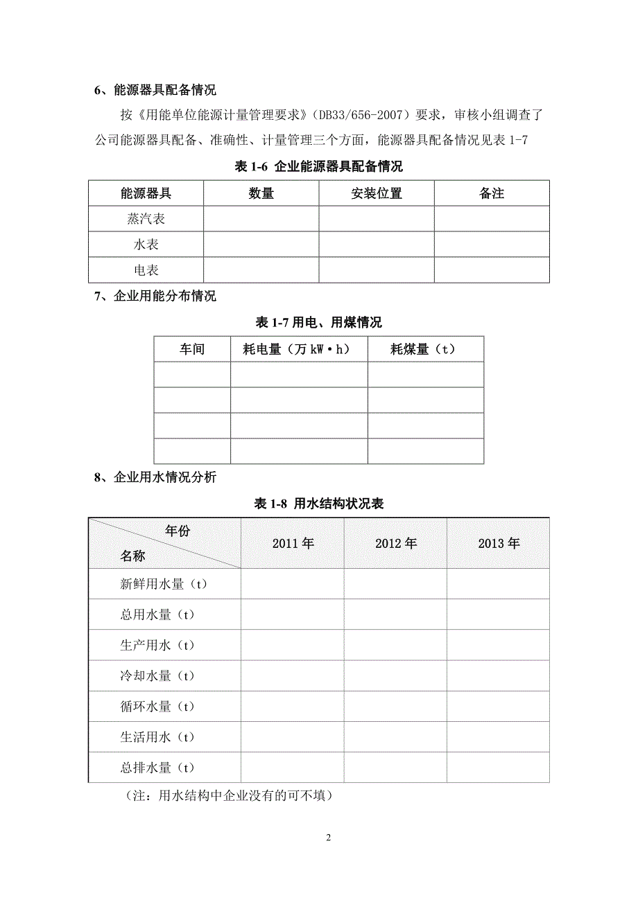 清洁生产调查表_第3页