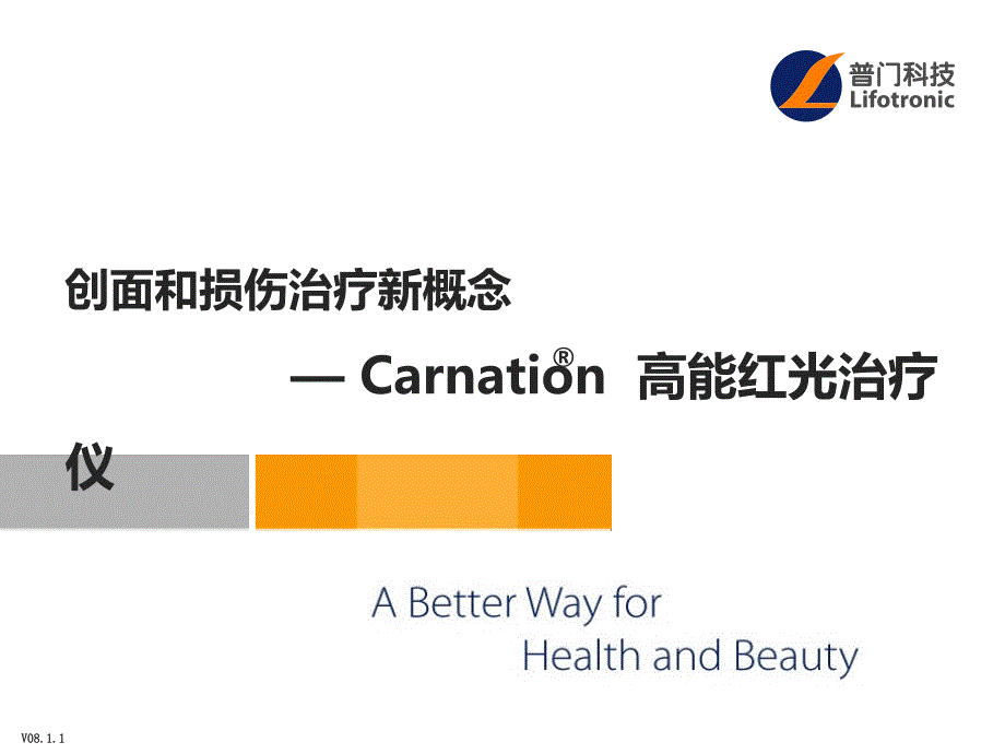 Carnation光子治疗仪培训资料创面综合版_第1页