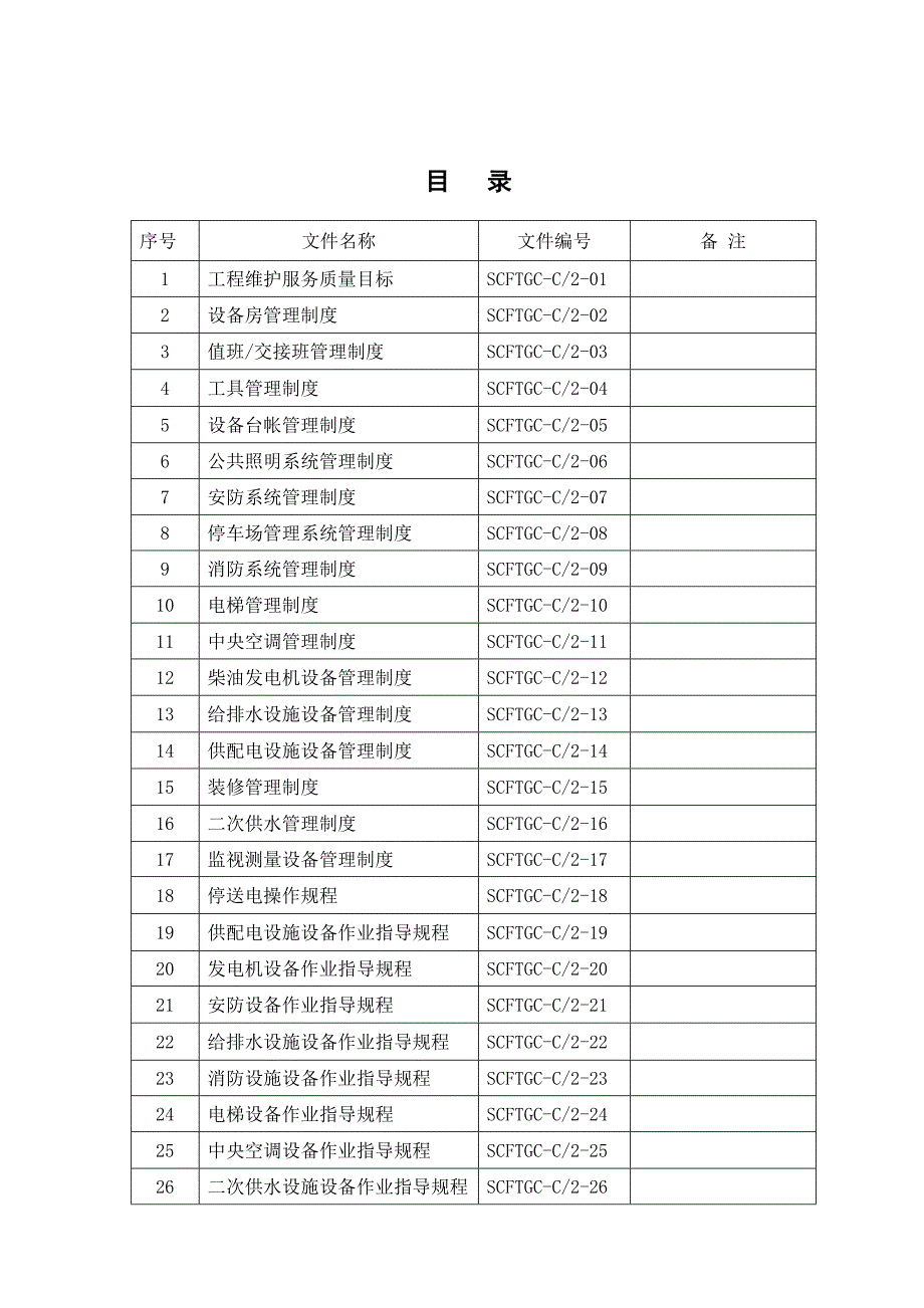 工程维护服务管理手册_第2页