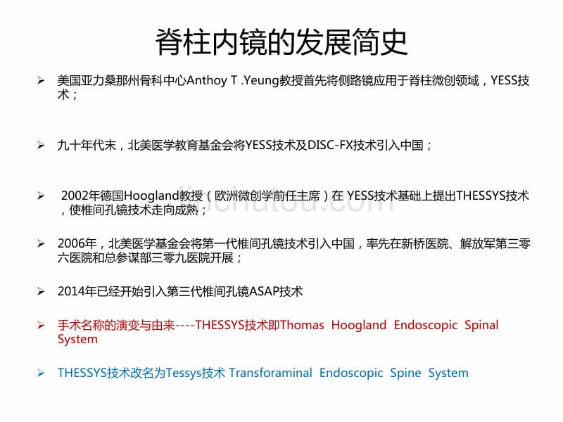 脊柱内窥镜的应用及发展_第2页