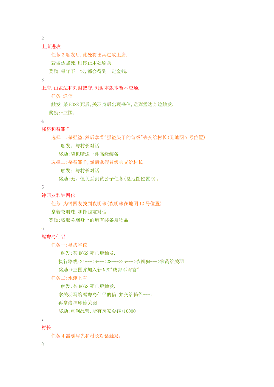 《荆州之战》吞食天地之荆州之战大地图详解_第2页