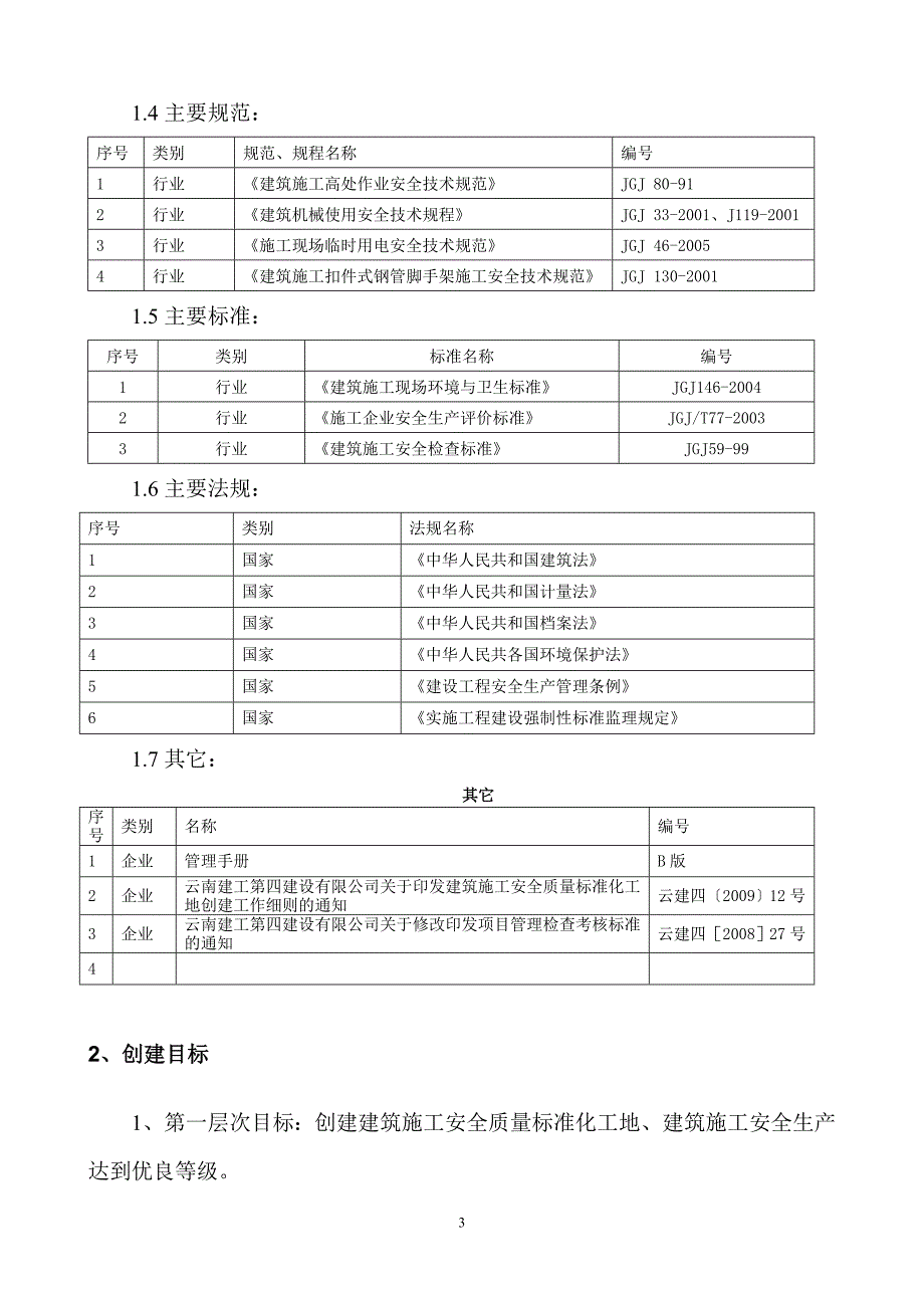 安全质量标准化工地创建策划书_第4页