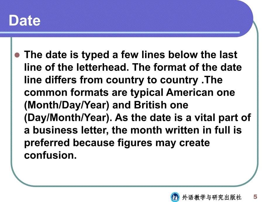 商务英语写作课件chapter_2_第5页