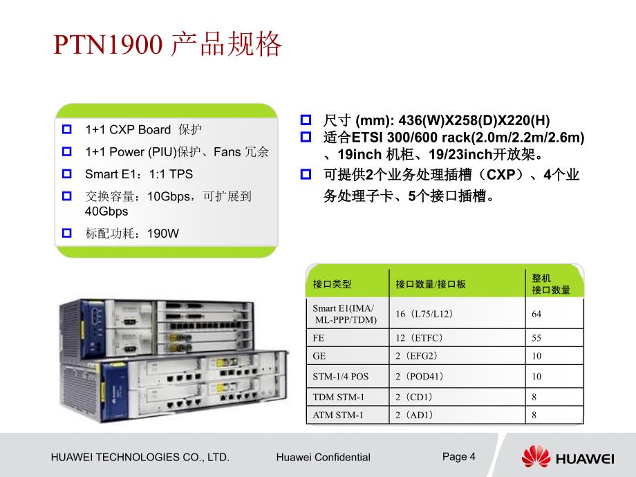 华为ptn设备介绍_第4页