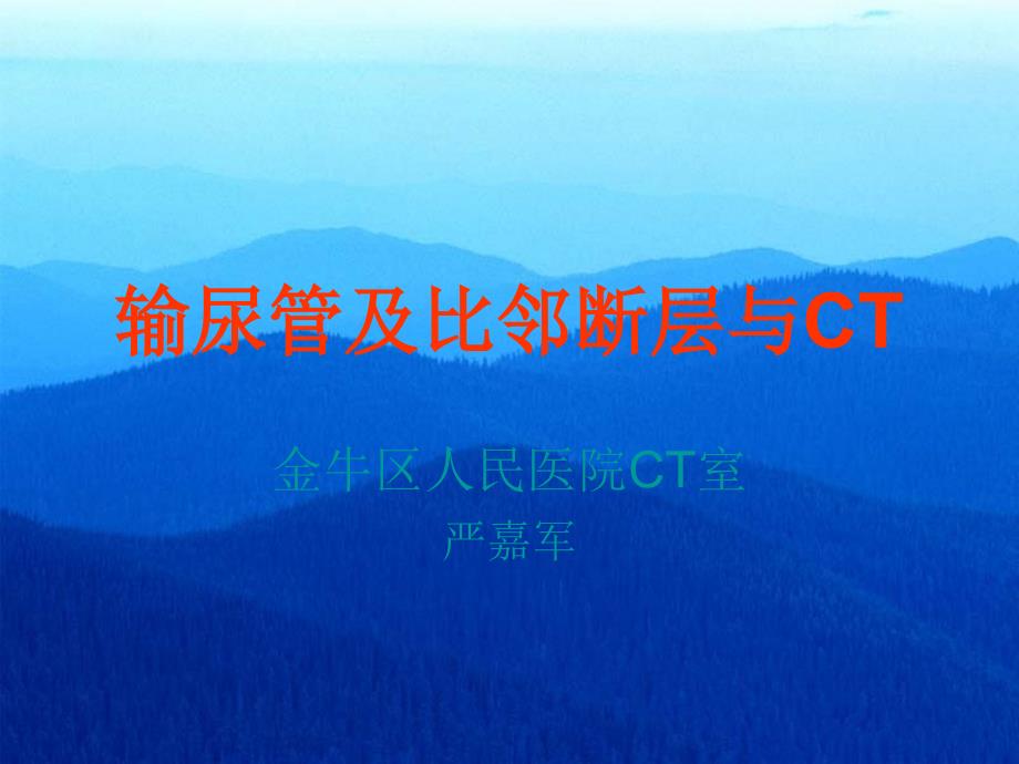 输尿管及比邻断层_第1页