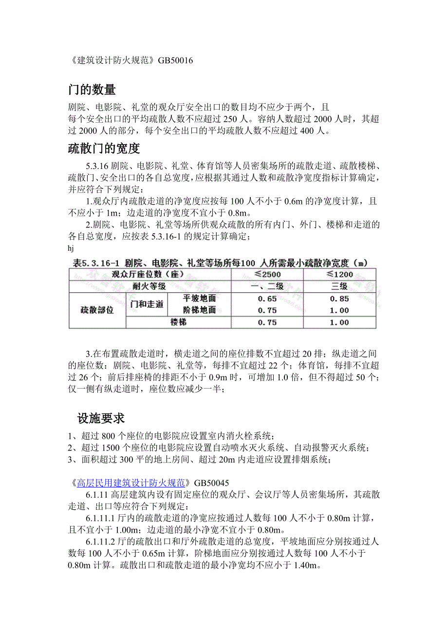 电影院规范要求_第1页